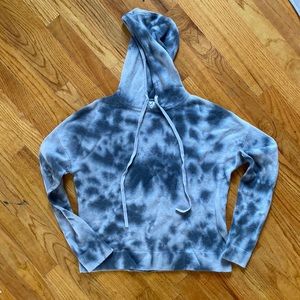Magaschoni M Tie Dye Cashmere Pullover Hoodie